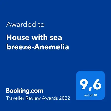 House With Sea Breeze-anemelia Appartement *